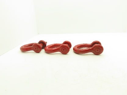 Crosby WLL9-1/2T Lifting Shackle with 1-1/4" Pin Lot of 3