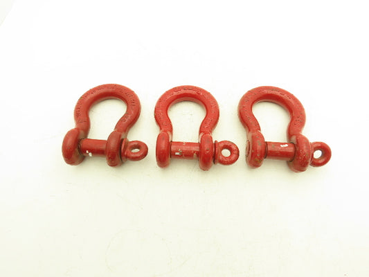 Crosby WLL9-1/2T Lifting Shackle with 1-1/4" Pin Lot of 3