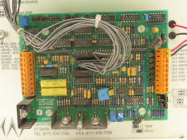 Cambridge N4S500 Viscosity Temperature Display Range 10-200CP F Missing 2 Screws