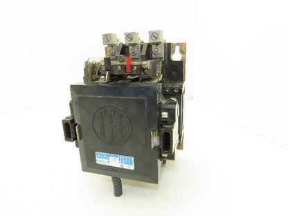 Gould A103E NEMA Size 3 Motor Starter Contactor 600V 50Hp Coil 480V 100A