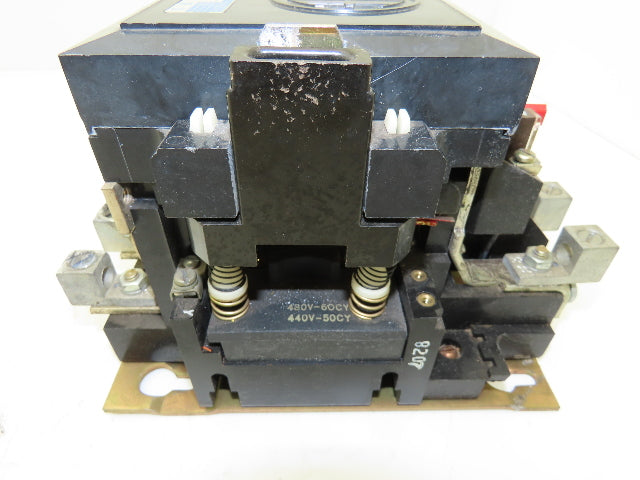 Gould A103E NEMA Size 3 Motor Starter Contactor 600V 50Hp Coil 480V 100A