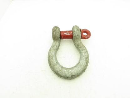 Crosby G-209 1-3/4" Galvanized Carbon Anchor Shackle with 2" Alloy Screw Pin