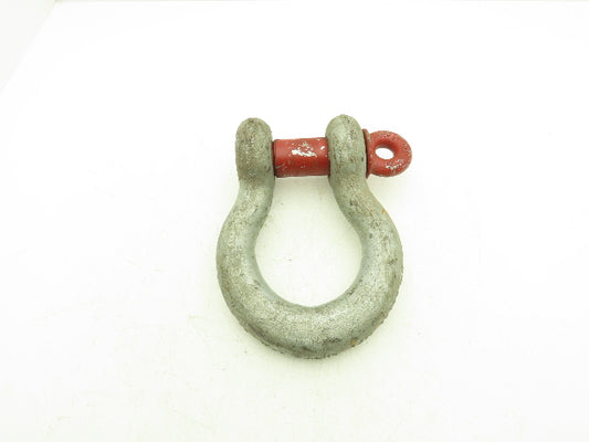 Crosby G-209 1-3/4" Galvanized Carbon Anchor Shackle with 2" Alloy Screw Pin