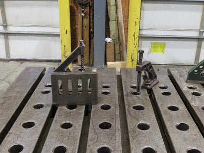 8" Steel Fabrication Welding Table Jig Layout 84x60" Wilton Vise T Slot Holdfast