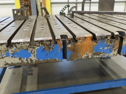8" Steel Fabrication Welding Table Jig Layout 84x60" Wilton Vise T Slot Holdfast