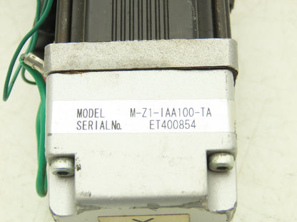 Shimpo-Nidec M-Z1-IAA100-TA Servo Gear Motor 15:1 Gearbox Reducer EVSC-15B-100