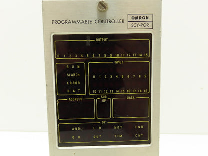 Omron SCY-POR HMI Programmable Controller Interface Module SCYPOR-CPU10E