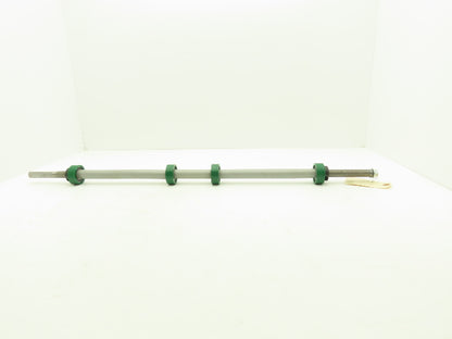 Hytrol 914.R1P370 37" Belt Conveyor Support Carry Roller 2-1/8"Dia Multi Bearing