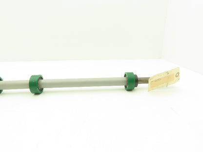 Hytrol 914.R1P370 37" Belt Conveyor Support Carry Roller 2-1/8"Dia Multi Bearing