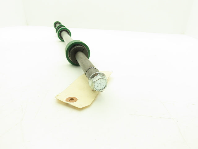 Hytrol 914.R1P370 37" Belt Conveyor Support Carry Roller 2-1/8"Dia Multi Bearing