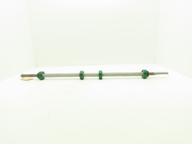 Hytrol 914.R1P370 37" Belt Conveyor Support Carry Roller 2-1/8"Dia Multi Bearing