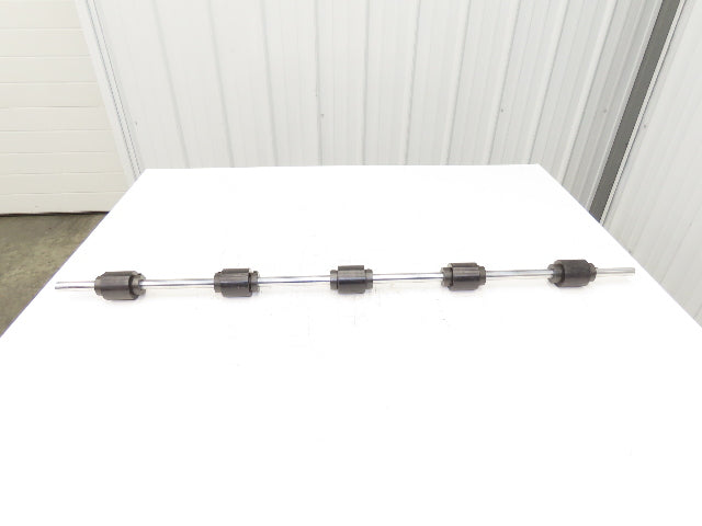 Hytrol 914.R1P430 43" Belt Conveyor Support Carry Roller 2-1/8"Dia Multi Bearing