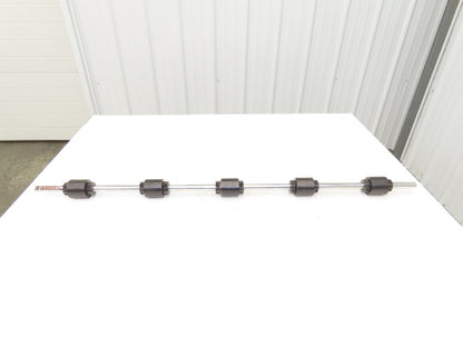 Hytrol 914.R1P430 43" Belt Conveyor Support Carry Roller 2-1/8"Dia Multi Bearing