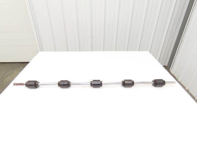 Hytrol 914.R1P430 43" Belt Conveyor Support Carry Roller 2-1/8"Dia Multi Bearing