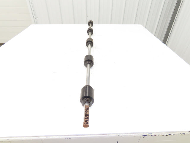 Hytrol 914.R1P490 49" Belt Conveyor Support Carry Roller 2-1/8"Dia Multi Bearing