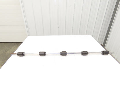 Hytrol 914.R1P490 49" Belt Conveyor Support Carry Roller 2-1/8"Dia Multi Bearing