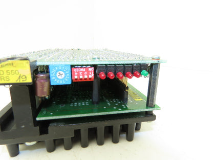 Berger Lahr D550 Servo Stepper Drive Control Card Unit 24VDC 6 LED