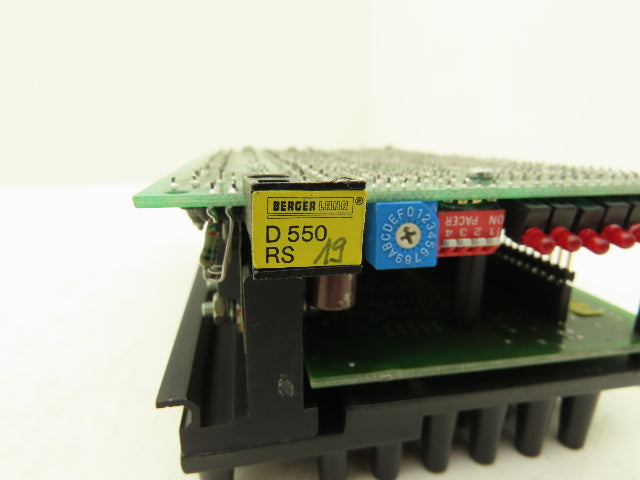 Berger Lahr D550 Servo Stepper Drive Control Card Unit 24VDC 6 LED *Read*