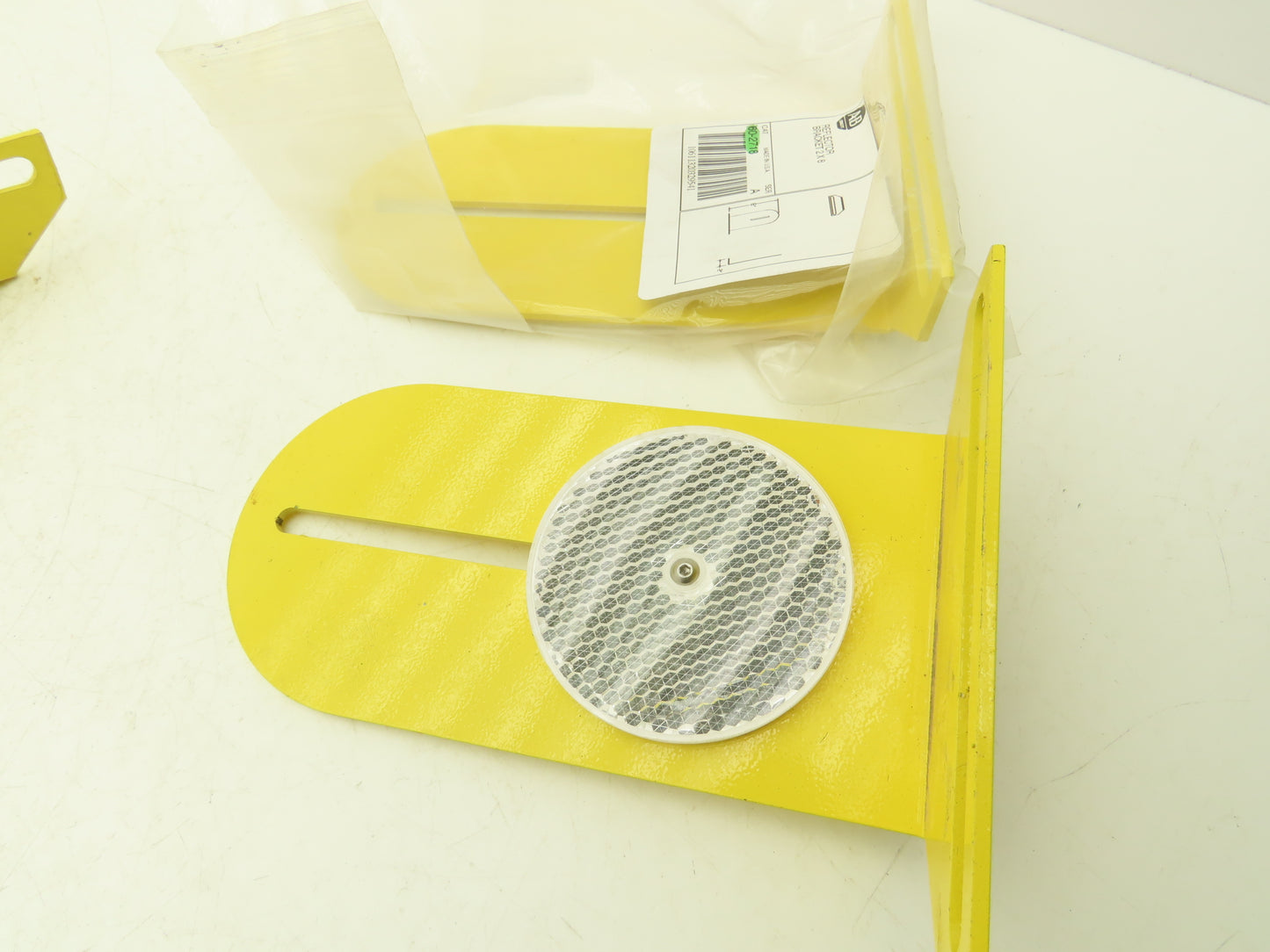 Allen Bradley 60-2718  2x8" Conveyor Sensor Reflector Bracket Yellow  Lot of 14