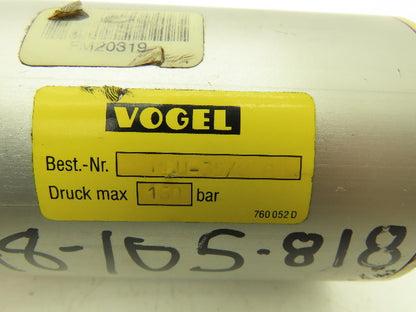 Vogel PPU-35 Pneumatic Pump Oil & Grease Max Del Rate .7-3.5 cm3/Stroke
