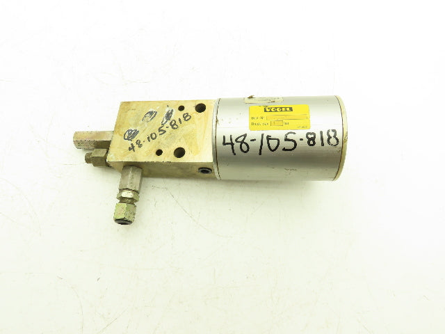 Vogel PPU-35 Pneumatic Pump Oil & Grease Max Del Rate .7-3.5 cm3/Stroke