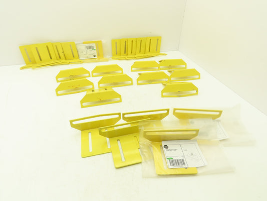 Allen Bradley 60-2721  2x4" Conveyor Sensor Reflector Bracket Yellow  Lot of 25