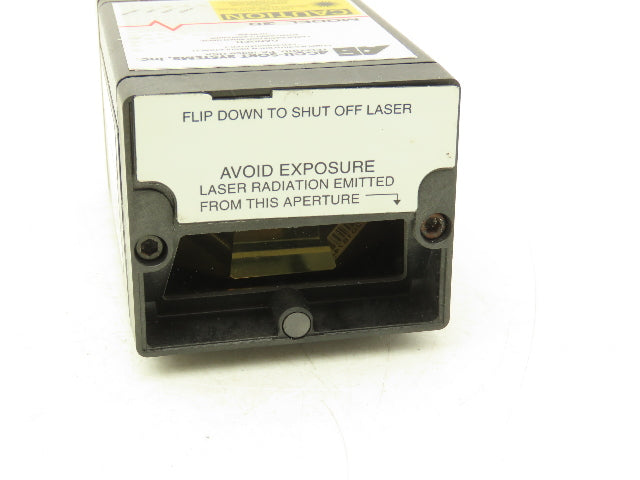 Accu-Sort Systems Inc Model 30 Laser Barcode Scanner Plus II 1A 12VDC Class II