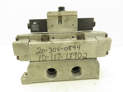 Automatic Valve Pneumatic Solenoid Pilot Valve 5-pin 120V 1-1/4" NPT 150psig