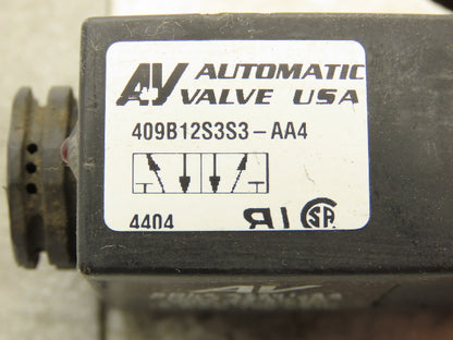 Automatic Valve Pneumatic Solenoid Pilot Valve 5-pin 120V 1-1/4" NPT 150psig