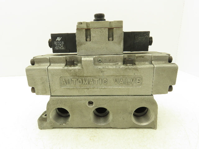 Automatic Valve Pneumatic Solenoid Pilot Valve 5-pin 120V 1-1/4" NPT 150psig