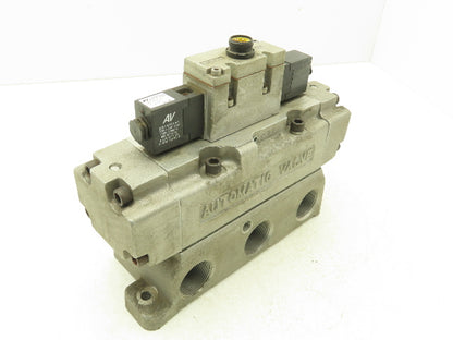 Automatic Valve Pneumatic Solenoid Pilot Valve 5-pin 120V 1-1/4" NPT 150psig