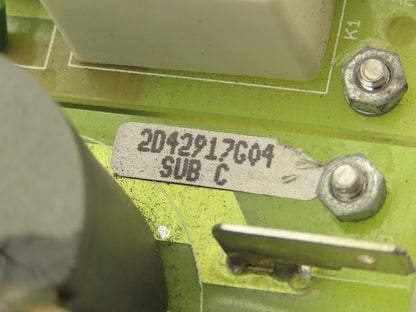 Westinghouse 2D42994G03 Printed Circuit Control Board Power Supply Rev C *Read*