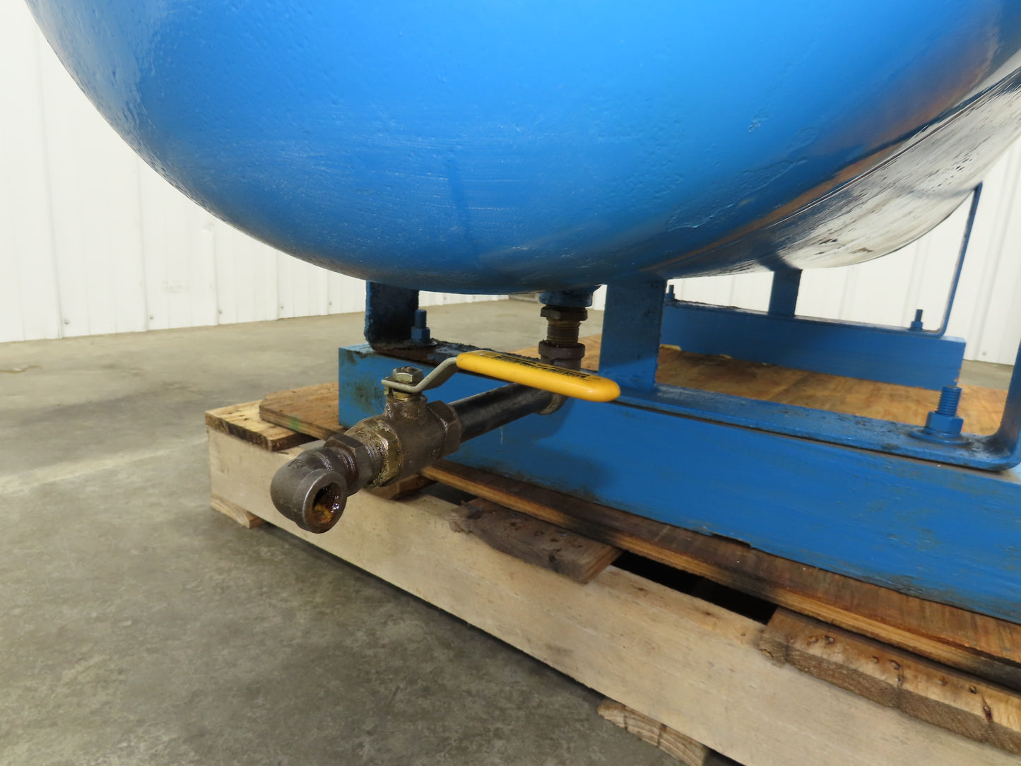 Compressed Air Receiver Tank 120 Gallon 60x24" Pneumatic Compressor Horizontal