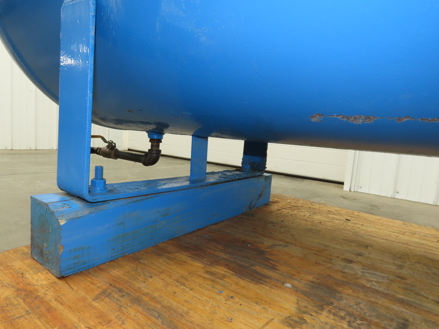 Compressed Air Receiver Tank 120 Gallon 60x24" Pneumatic Compressor Horizontal