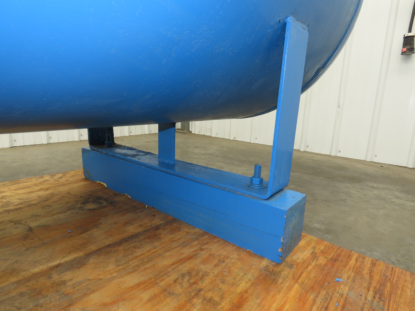 Compressed Air Receiver Tank 120 Gallon 60x24" Pneumatic Compressor Horizontal