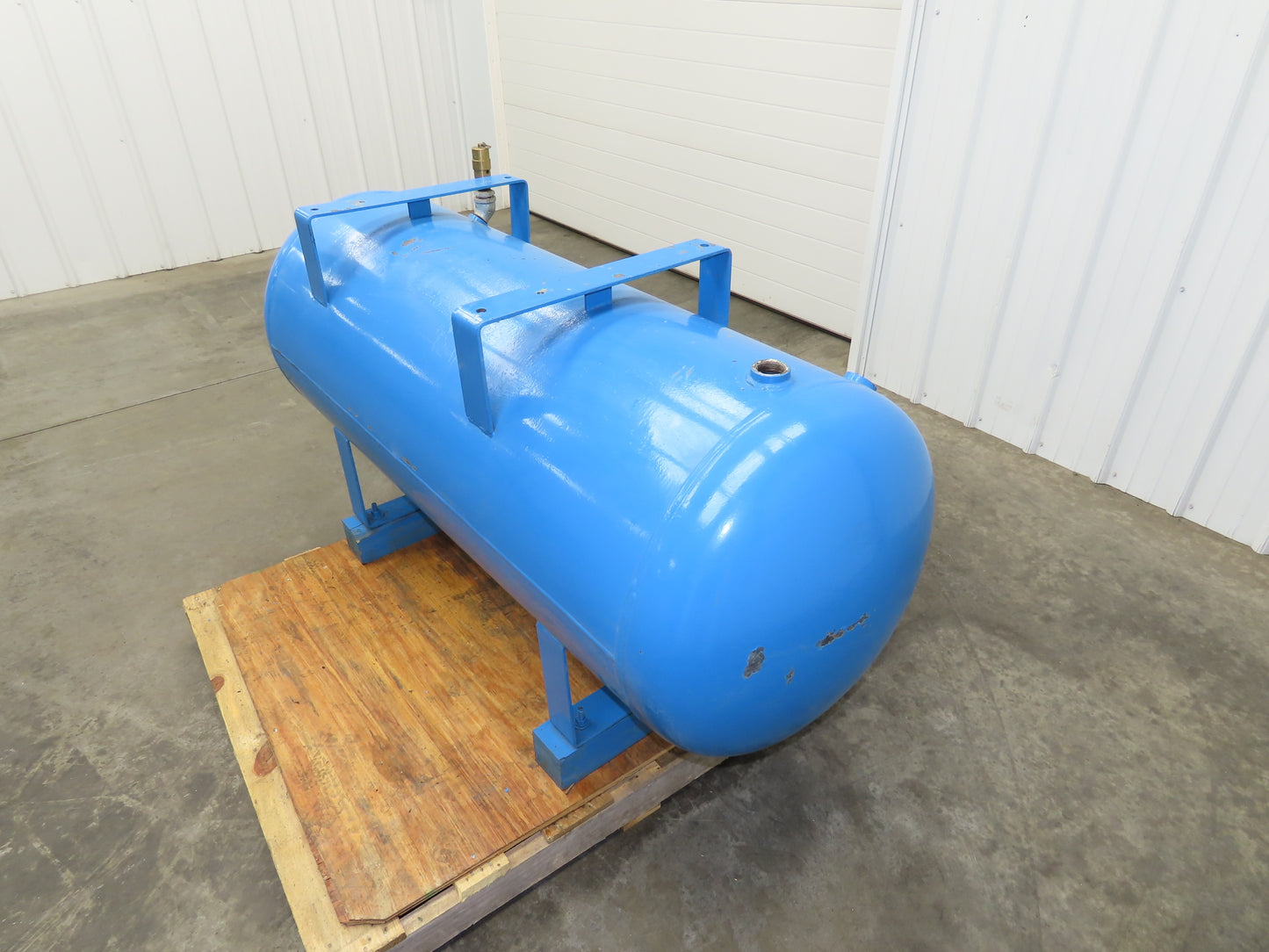 Compressed Air Receiver Tank 120 Gallon 60x24" Pneumatic Compressor Horizontal