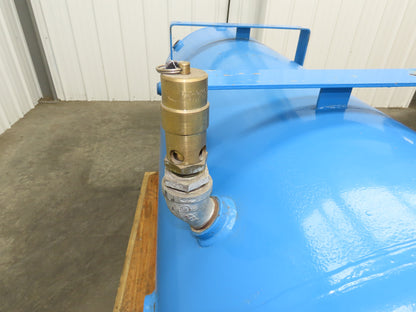 Compressed Air Receiver Tank 120 Gallon 60x24" Pneumatic Compressor Horizontal