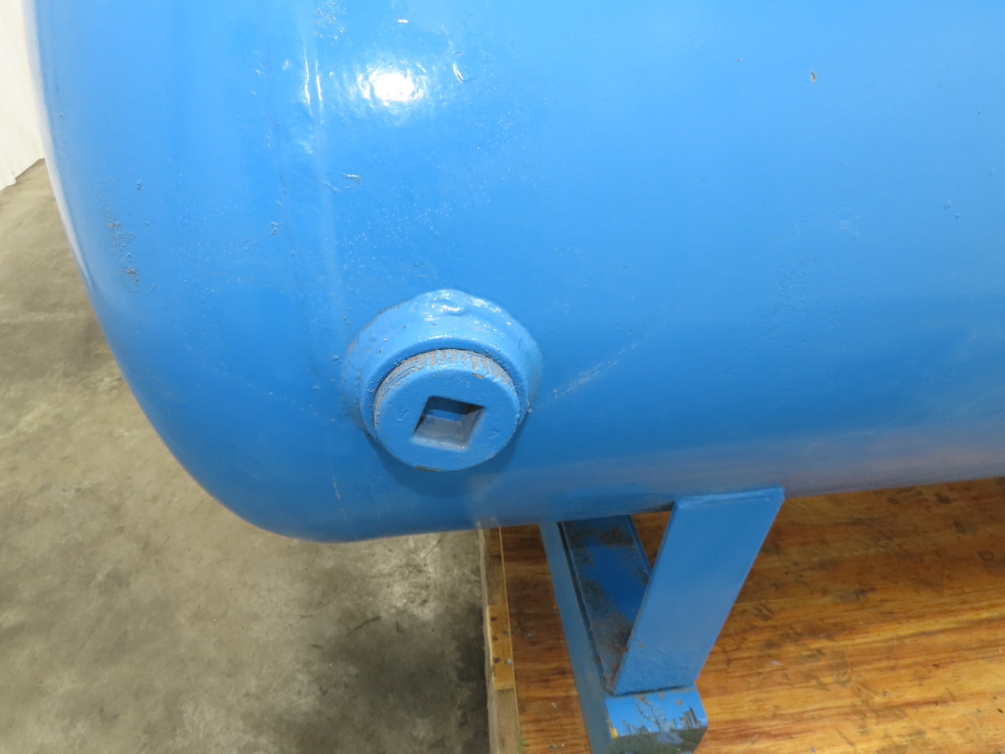 Compressed Air Receiver Tank 120 Gallon 60x24" Pneumatic Compressor Horizontal