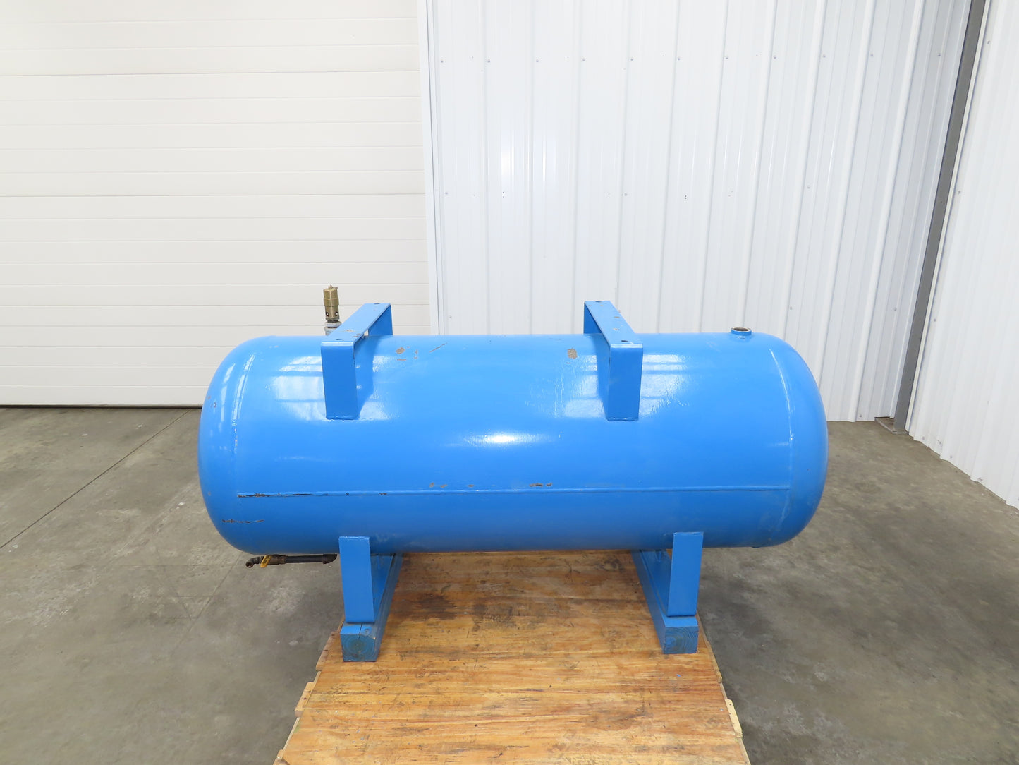 Compressed Air Receiver Tank 120 Gallon 60x24" Pneumatic Compressor Horizontal