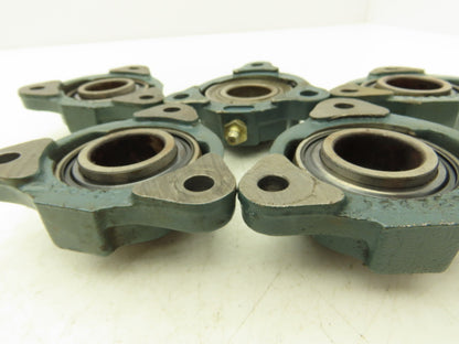 Dodge SC1-205 3-Bolt Flange Ball Bearing 1" Bore TRD205   Lot of 5