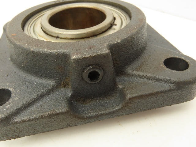 Hytrol F207H 4-Bolt Flange Mount Conveyor Pulley Bearing 1-7/16" Bore  Lot of 2