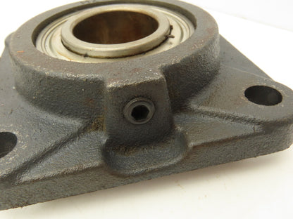 Hytrol F207H 4-Bolt Flange Mount Conveyor Pulley Bearing 1-7/16" Bore  Lot of 2