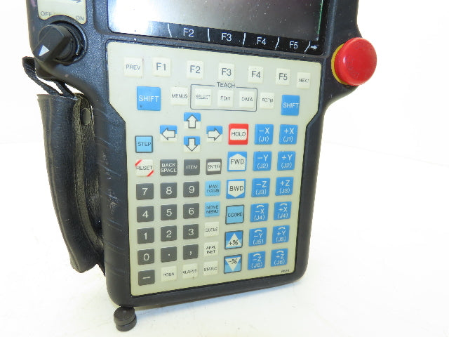 Fanuc A05B-2308-C300 Robot Teach Pendant Keypad Broken On Off Switch