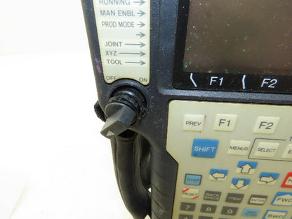 Fanuc A05B-2308-C300 Robot Teach Pendant Keypad Broken On Off Switch