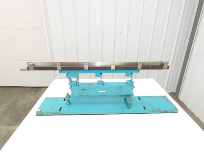 Parts Feeder Linear Conveyor Vibration Magnetic 18" Base 40" Frame No Coil