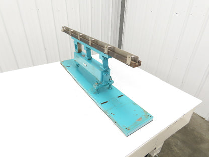 Parts Feeder Linear Conveyor Vibration Magnetic 18" Base 40" Frame No Coil