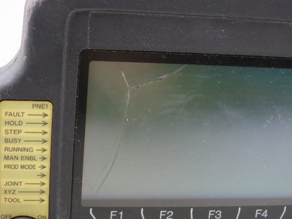 Fanuc A05B-2308-C300 Robot Teach Pendant Keypad Cracked Screen Cover