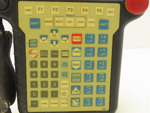 Fanuc A05B-2308-C300 Robot Teach Pendant Keypad Cracked Screen Cover