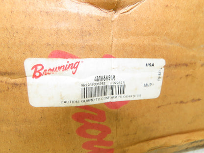 Browning 4MV5V90R 4 V-Groove Pulley Sheave 5V Size Belt 4" Bore 9" OD
