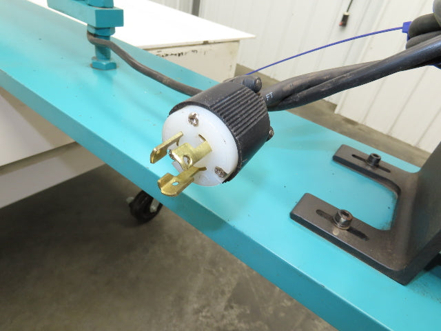 Parts Feeder Linear Conveyor Vibration Magnetic 45" Base 86" Frame 120V Coil